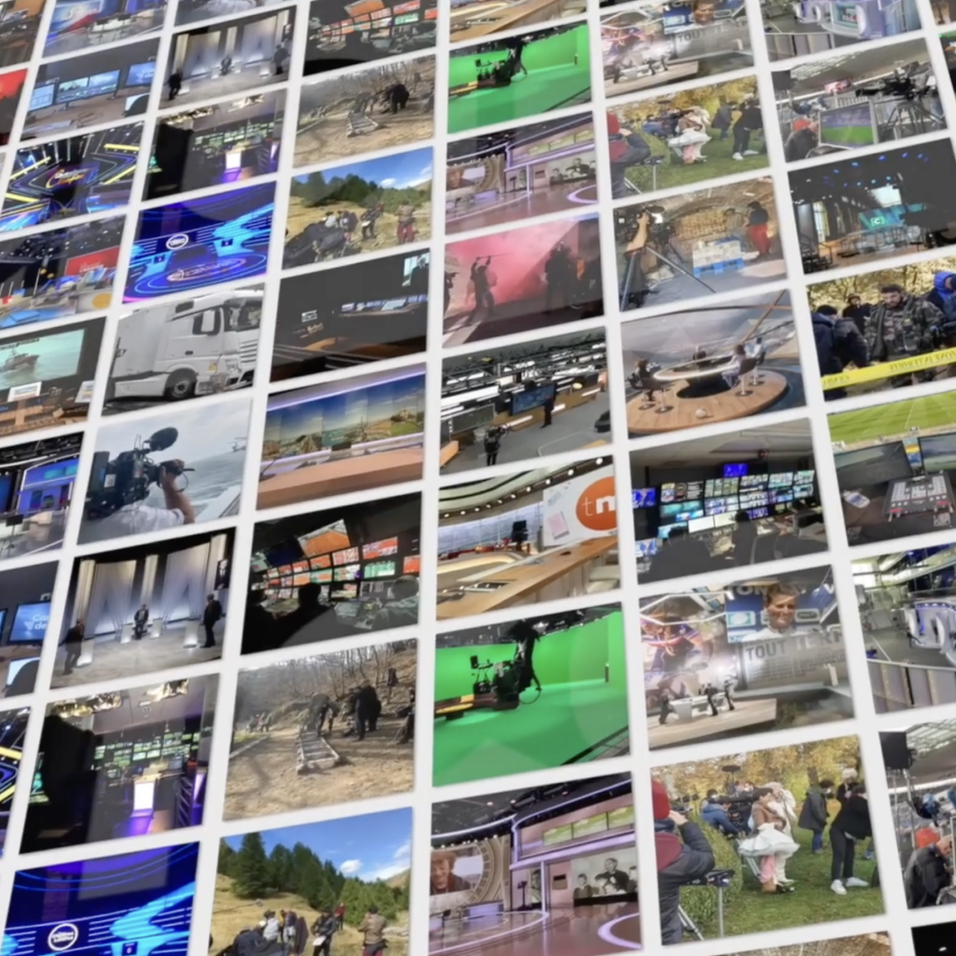 Coulisses de la télévision